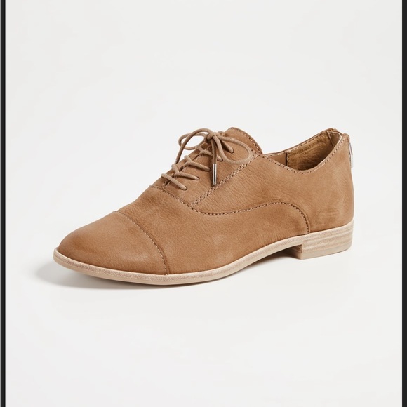 Dolce Vita Polo Lace Up Nubuck Oxford Brogues 6.5 Classic Preppy Academia - Picture 14 of 15